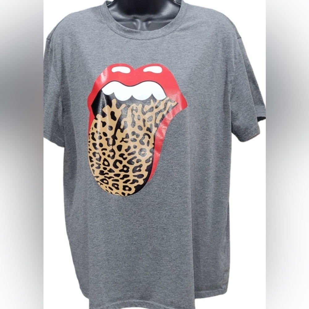 Rolling stones inspired graphic tee
